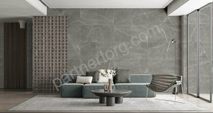 Encanto серый керамогранит матовый 120х60 Global Tile