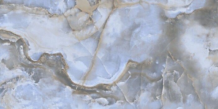 Honey Onyx Blue Polished PR213 керамогранит 120х60см Primavera