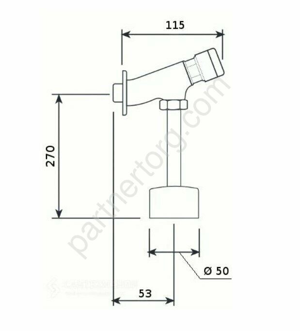 Клапан для писсуара Jika Golem