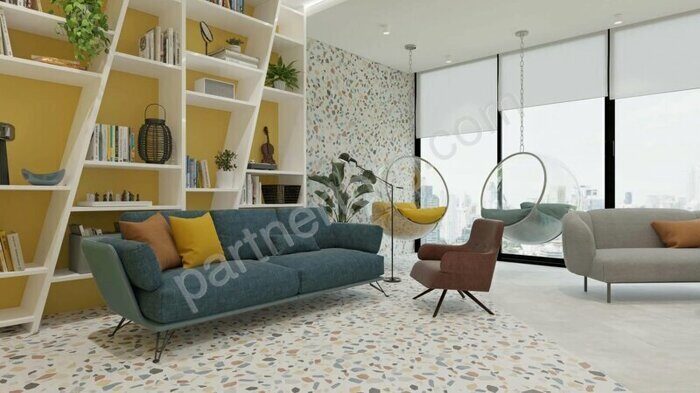 Arti Multicolor AT02 мультиколор неполированный керамогранит 60х60см Estima