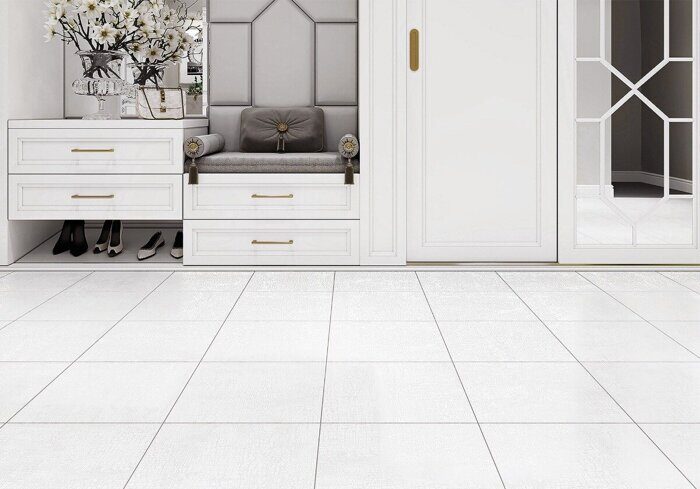 Creta Blanco New Trend керамогранит белый матовый 41х41см