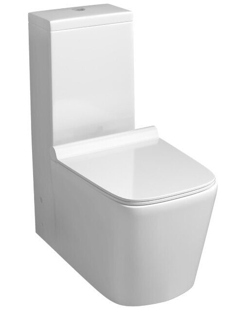 Grossman Falcon GR-4400S напольный унитаз моноблок белый с сидением