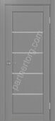 Сицилия 710.12 межкомнатная дверь серый со стеклом на выбор