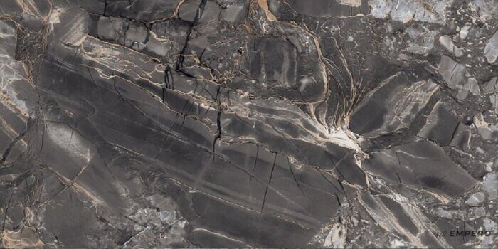 Aristo Ebony High серый керамогранит полированный 120х60см Empero