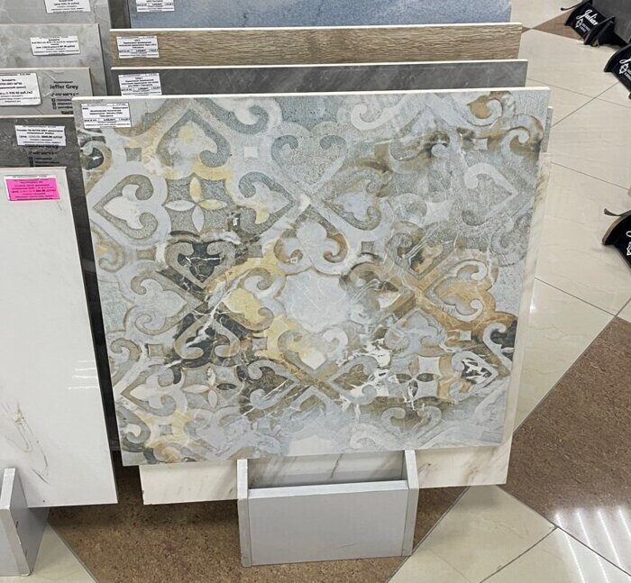 idraulico ID663 керамогранит усиленный матовый 60х60см Piastrella