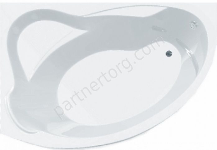 Катания ванна акриловая асимметричная 160х110 см 1 Марка