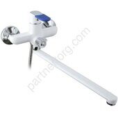 Frap F2234 смеситель для ванны белый/хром