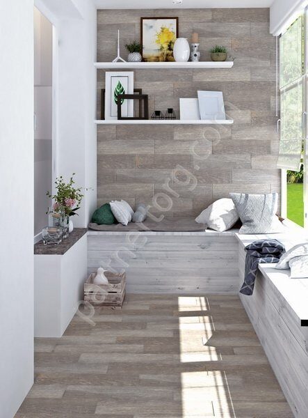 Sava серый матовый керамогранит 14,7x59,4см Laparet