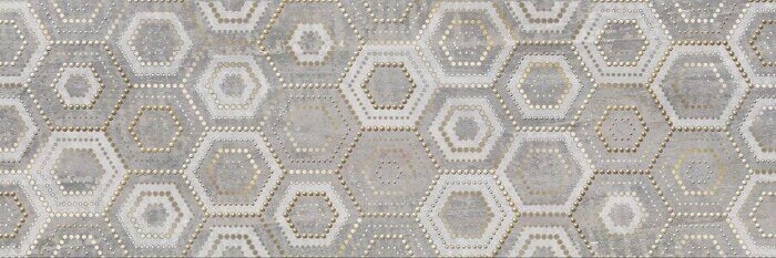 Wizard декор серый матовый гекагон 30х90см Alma Ceramica DWU93WZR70R