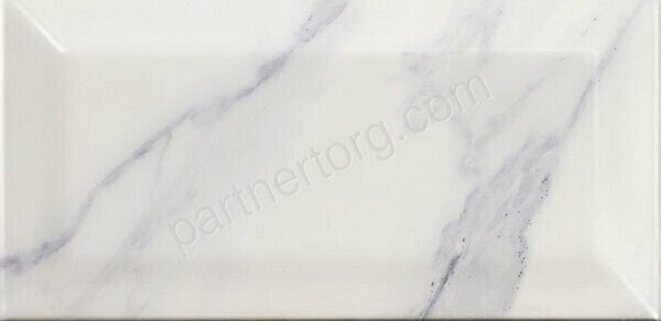 Metro Marble Bianco керамическая плитка глянцевая 7.5х15см