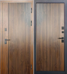 Протерма МДФ/МДФ 12см дверь стальная для улицы МДФ «Винорит» грецкий орех, МДФ грецкий орех