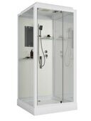 Niagara Standart  ST80/15Q, душевая кабина пристенная квадратная 80х80х215 см, прозрачное стекло, низкий поддон