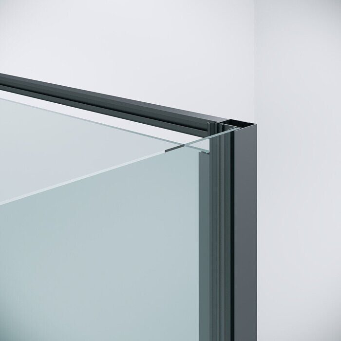 Niagara Nova NG-35-9AGR дверь в нишу распашная 90х195см, профиль графит