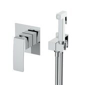 Raglo R01.53 смеситель с гигиеническим душем встраиваемый, хром