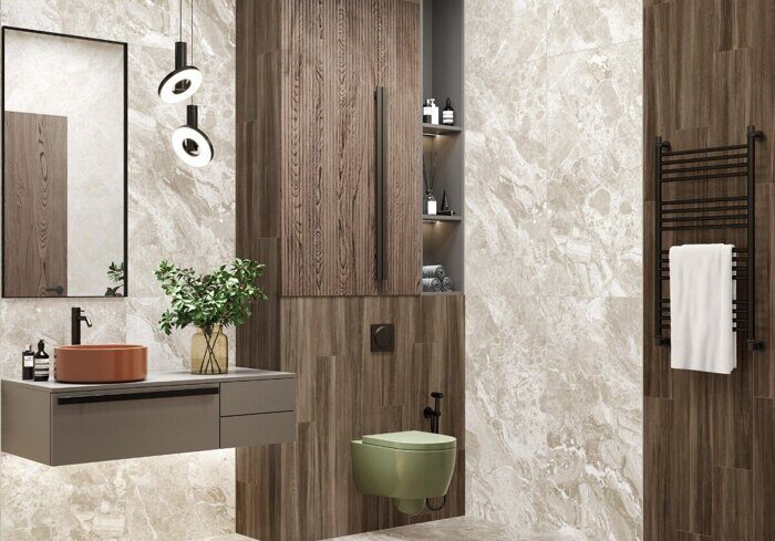 Greiny Crema Artkera керамогранит бежевый матовый sugar-эффект 120х60см