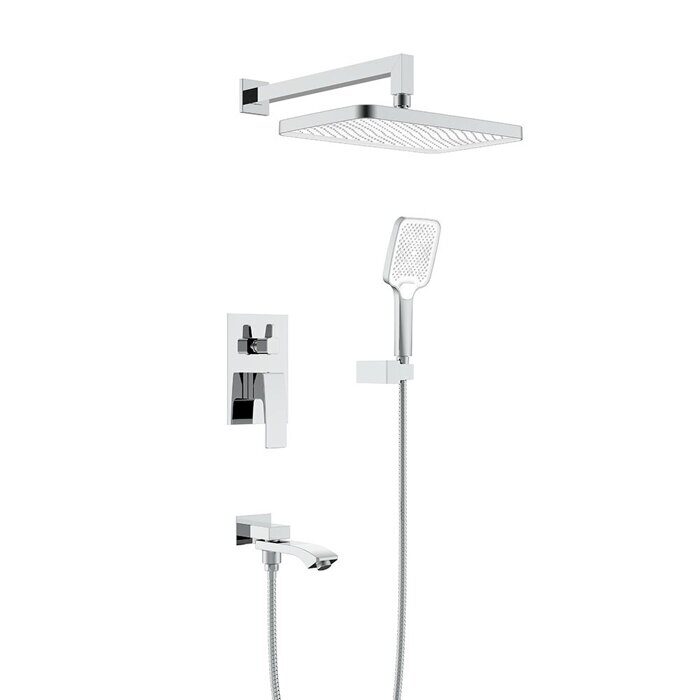 Raglo R01.27 Встраиваемая душевая система, хром