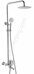 HB24806 душевая система с верхним душем, смесителем и ручной лейкой, хром Haiba