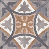 Carpet A17932 керамогранит орнамент многоцветный матовый 30х30см Cersanit