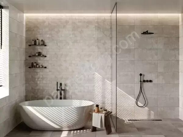 Quarto светло-серая керамическая плитка матовая 30x60см Global Tile