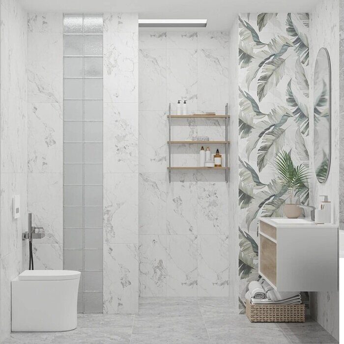 Saint Laurent Light керамогранитная плитка матовая 42х42см Azori