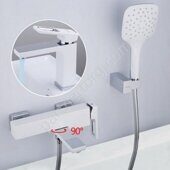 Futura Gappo G3217-8 смеситель для ванны белый хром