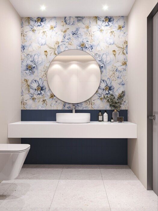 Elite Bluebell Decor A+B 60x120 Matt 2 шт в комплекте керамогранит 5мм