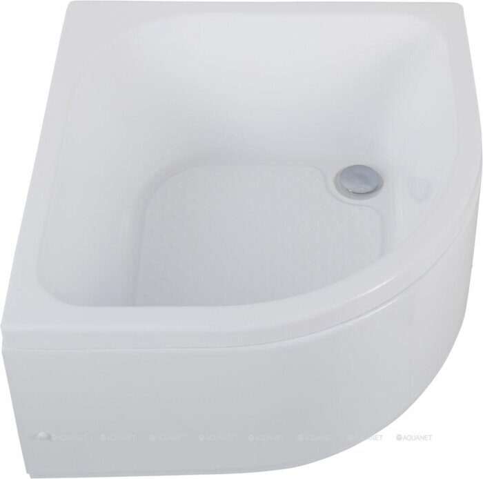 Aquanet Optimal 00293357, душевой поддон глубокий, акрил, 90x90х43,5 см, цвет белый