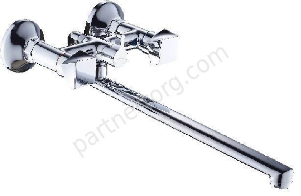 Forma смеситель для ванной с длинным изливом Gross Aqua 7019084С-35L(F)