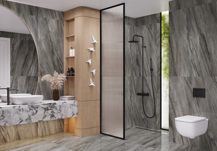 Marmorise Graphite LCM керамогранит графитовый полированный 120х60см