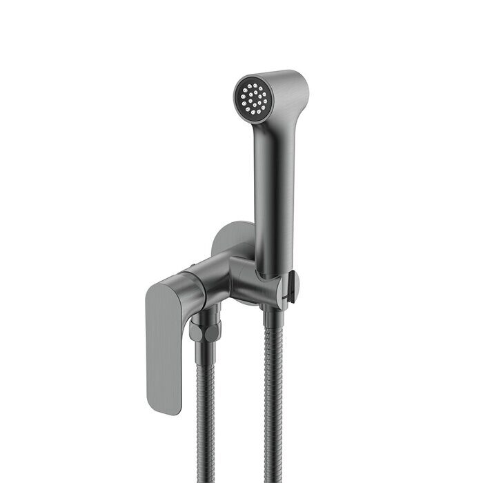 Raglo R03.52.09 смеситель с гигиеническим душем встраиваемый, графит