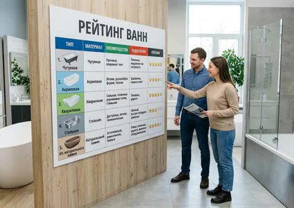Рейтинг производителей ванн: ТОП-10 брендов из акрила, стали и чугуна