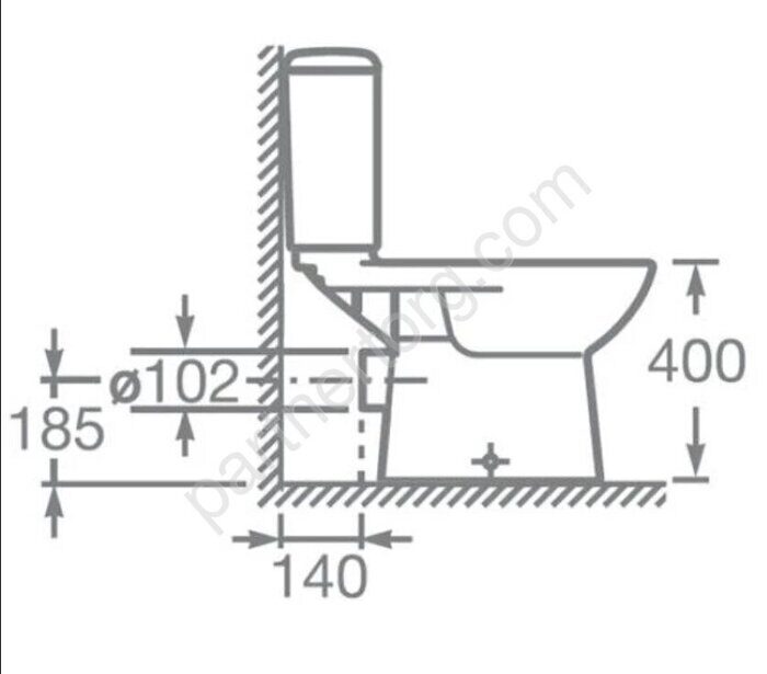 Access Roca унитаз-компакт напольный с бачком и сидением с микролифтом 34P23800Y