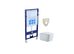 Set Aquatek Либра комплект рама INS-0000012 и унитаз AQ0530N-00