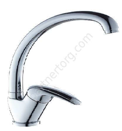 Elegance смеситель для кухни Утка с высоким изливом Gross Aqua 3505500С-А02