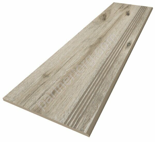 Daintree Dark Grey DA03 темно-серый неполированный керамогранит 30х120см Estima Ступень