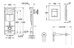 Grohe Rapid SL инсталляция для унитаза 3 в 1 с панелью смыва хром 38772001
