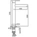 Frap F10801-62 смеситель для умывальника, черный