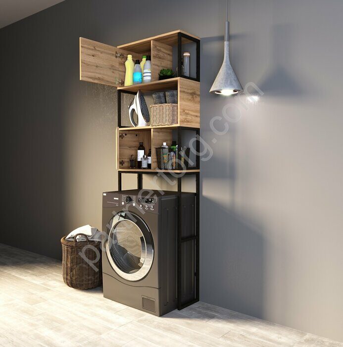 Grunge Loft 200*66 Дуб вотан  Marka One шкаф универсальный