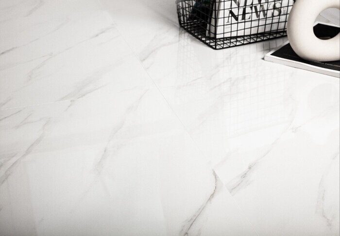 Satuario Platina Polished Staro керамогранит белый полированный 60х60 см