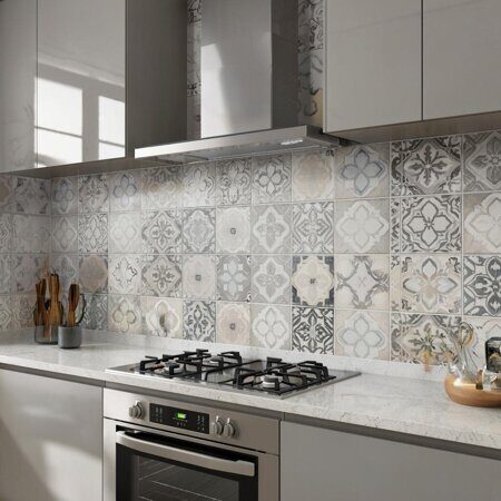 плитка для фартука на кухне
