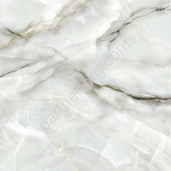 Onyx Royal Gray LCM керамогранит серый глянцевый 60х60см