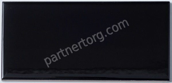 Ceramic Series FTH752A керамическая чёрная плитка, прямоугольник