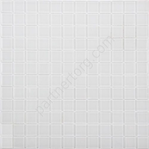 Белая стеклянная мозаика Crystal series JP-405