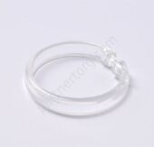 Набор колец для штор в ванную комнату Iddis