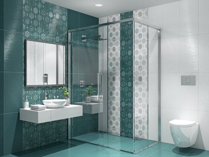 Devore Light настенная плитка белая сатинированная 31х63см Azori