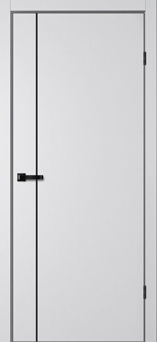 FN33 Fusion FlyDoors дверь межкомнатная эмалит серебристый