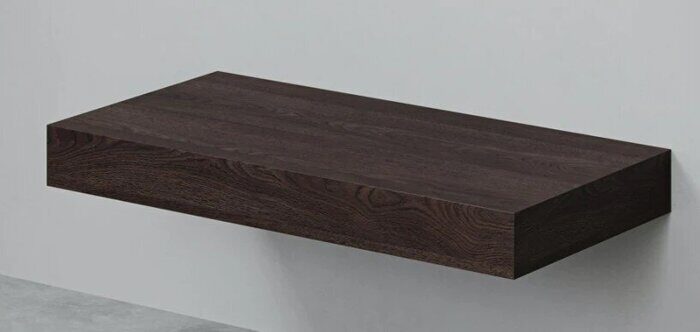 Unit 100 Velvex столешница под раковину дуб карпентер для ванной комнаты