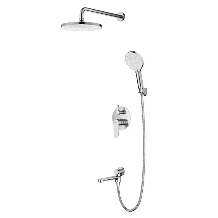 S222.27.05 Splenka Встраиваемая душевая система, сатин