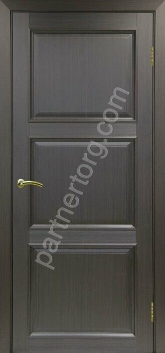 Тоскана 630.111ОФ1 багет межкомнатная дверь Венге FL глухое полотно