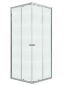 Niagara Eco NG-1008-14QMT душевое ограждение раздвижное 80х80см, стекло матовое, профиль хром